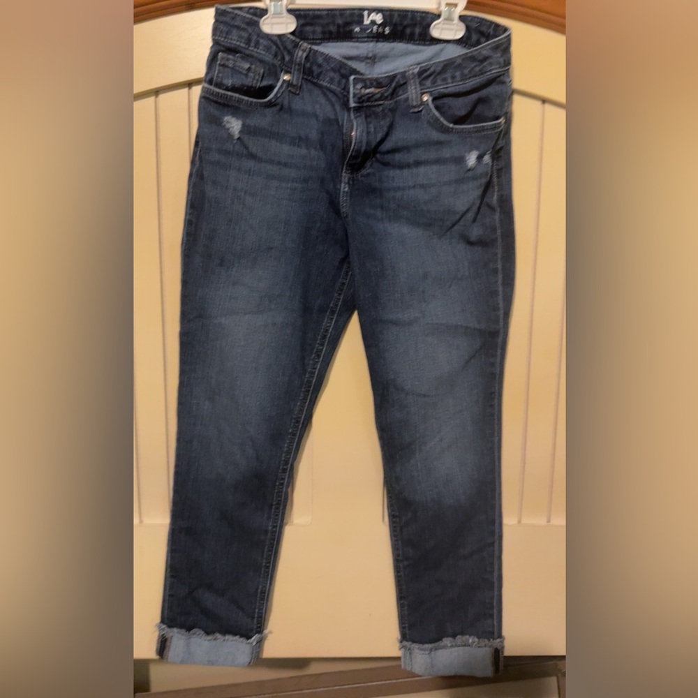 Riders by Lee Deep Indigo Cropped Jeans